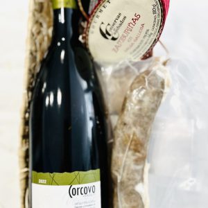 vino Corcovo verdejo & Zamburiñas con Atun rojo