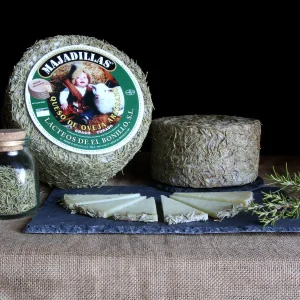 Queso de Oveja Majadillas Curado al romero
