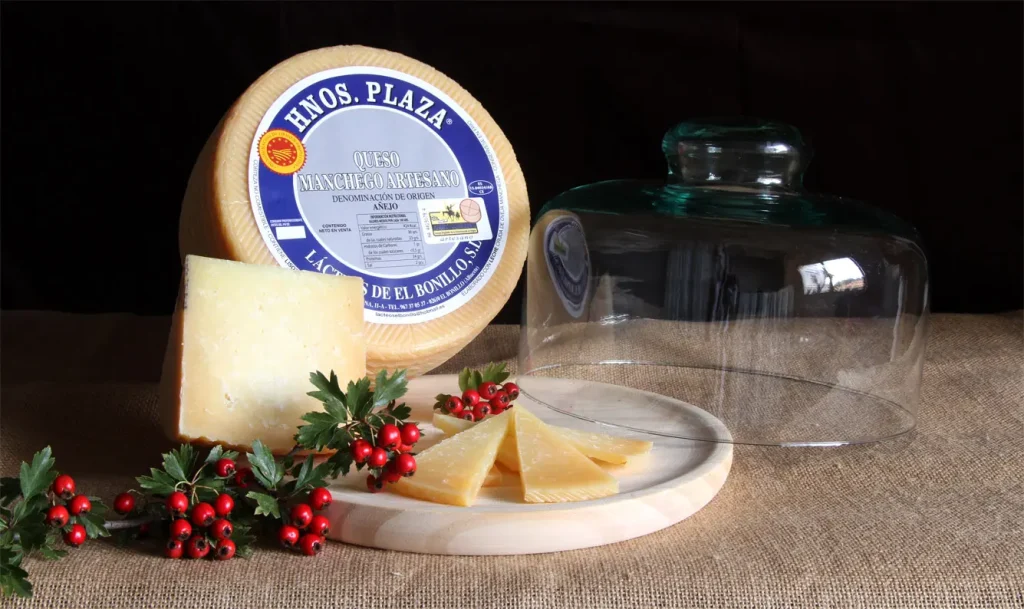 Queso manchego Artesano Madurado Lácteos el Bonillo
