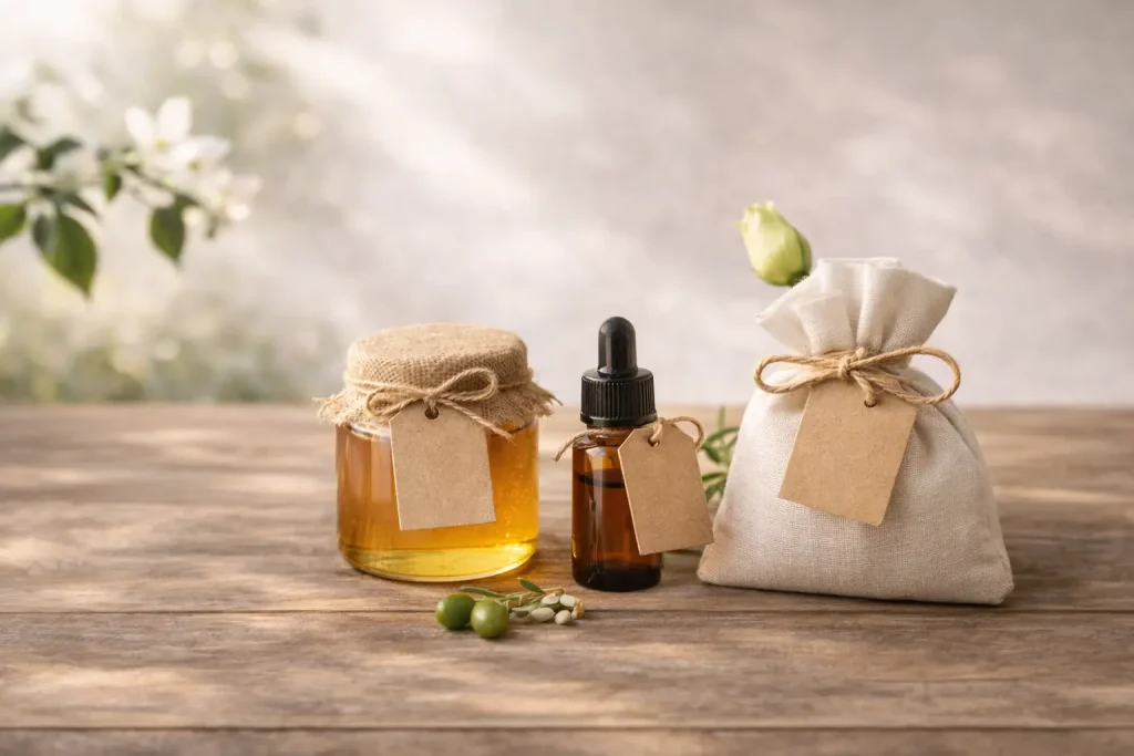 Detalles originales para invitados con regalos naturales para eventos
