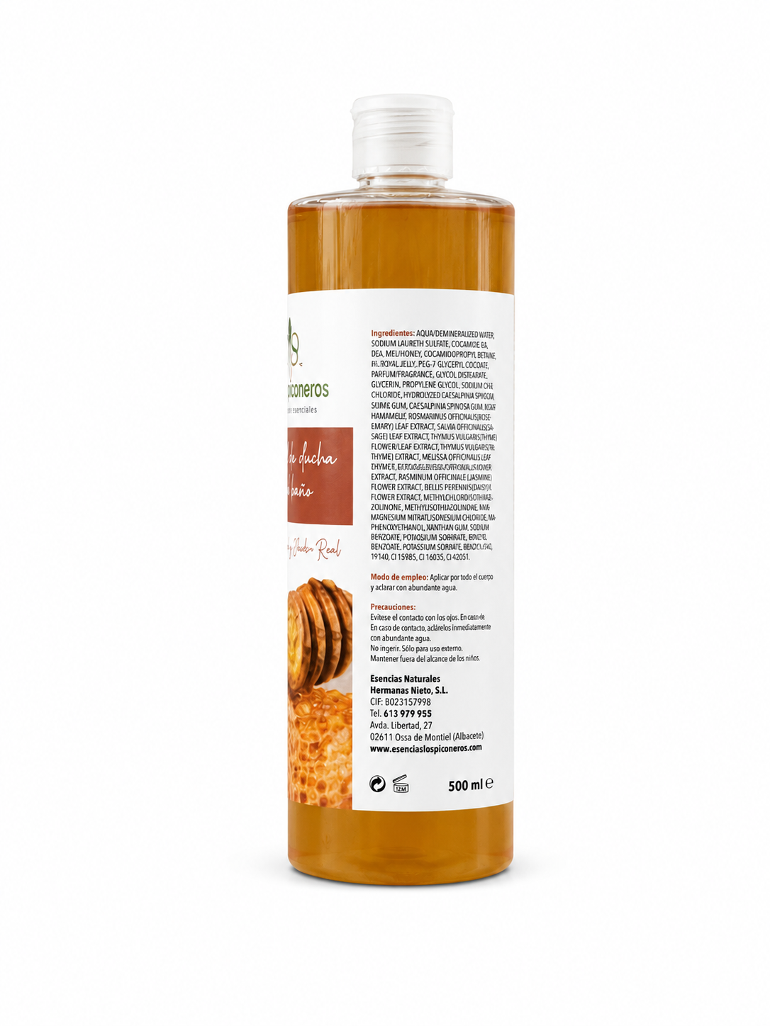 Gel de ducha de miel y jalea real - Imagen 3